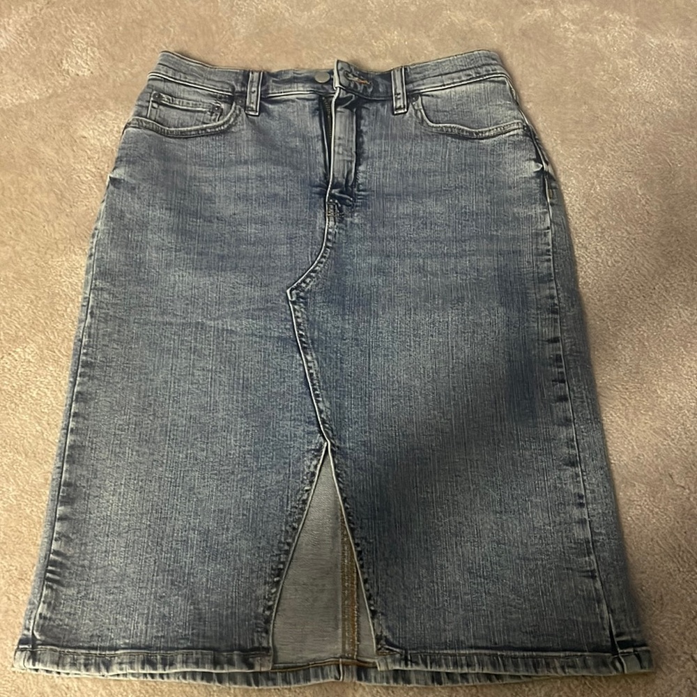 Banana Republic Denim Midi Skirt